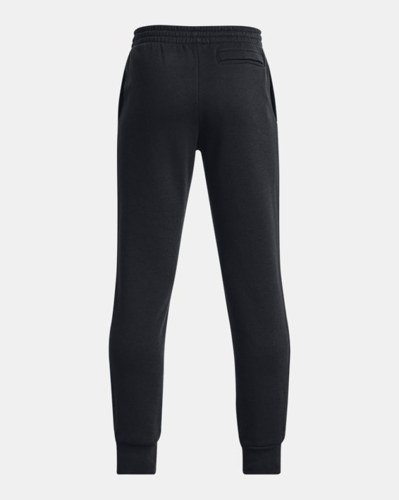 Boys' UA Rival Fleece Joggers in Black image number 1